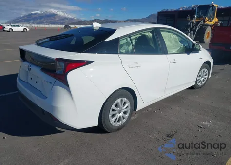2020 Toyota Prius Le from USA, damaged, VIN JTDKARFU7L3124130